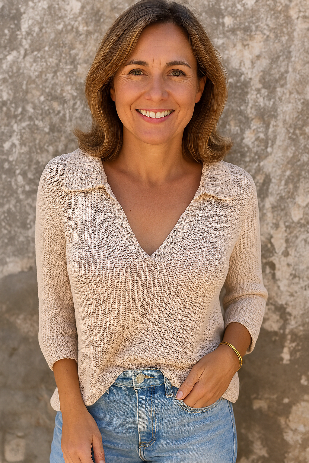 ERIN | V-Neck Casual Top
