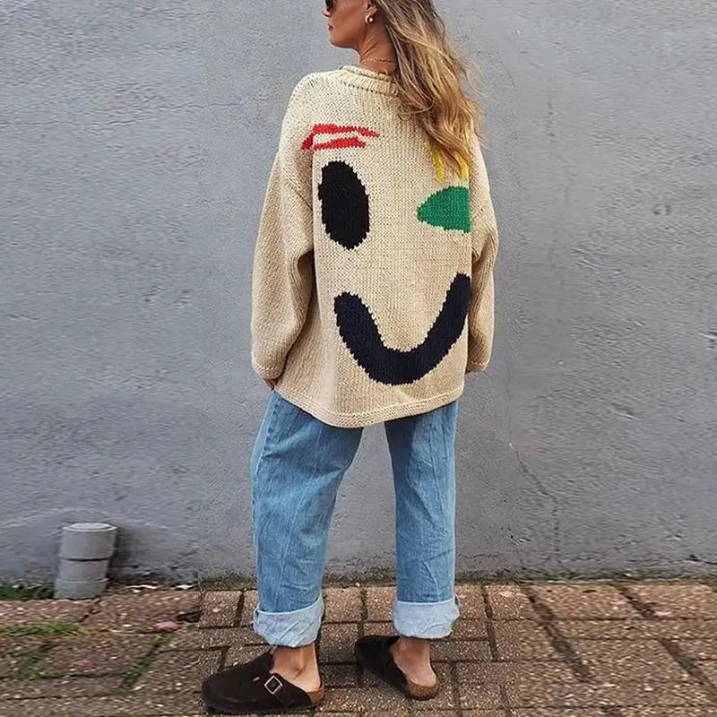 Isla | Vibrant Oversized Knit Sweater