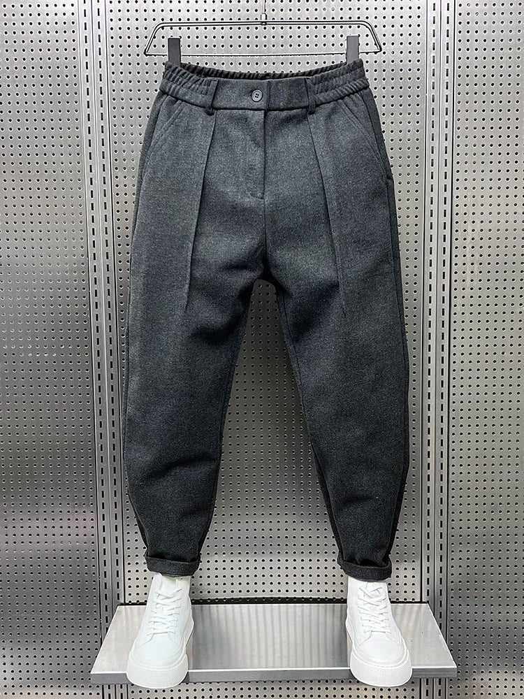 Eoghan | Tailored Mottled Trousers