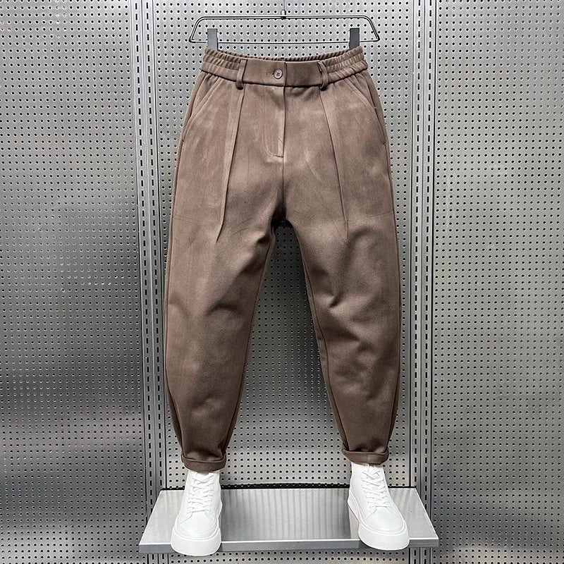 Eoghan | Tailored Mottled Trousers