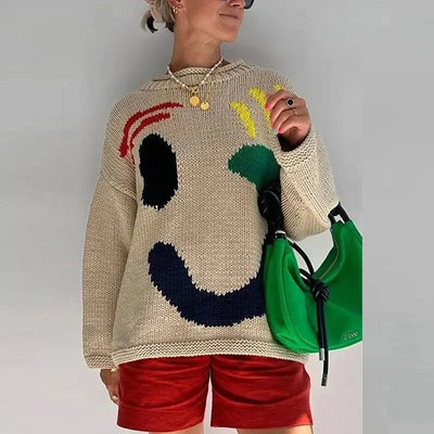 Isla | Vibrant Oversized Knit Sweater
