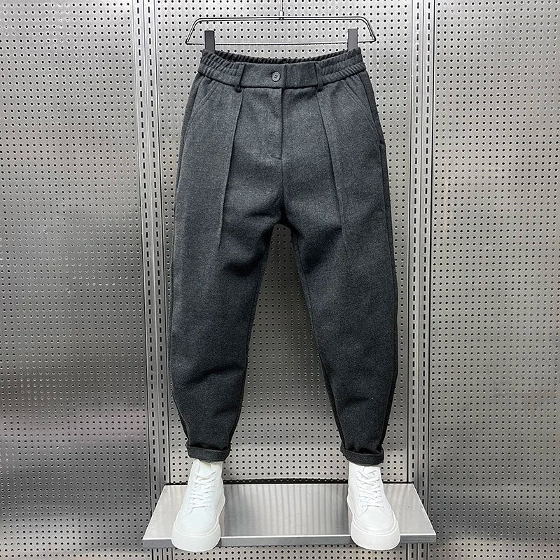 Eoghan | Tailored Mottled Trousers