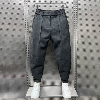Eoghan | Tailored Mottled Trousers