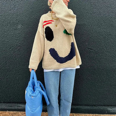 Isla | Vibrant Oversized Knit Sweater