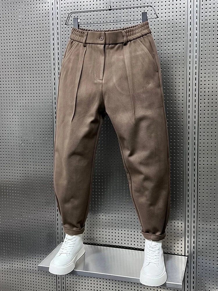 Eoghan | Tailored Mottled Trousers