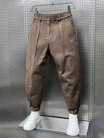 Eoghan | Tailored Mottled Trousers