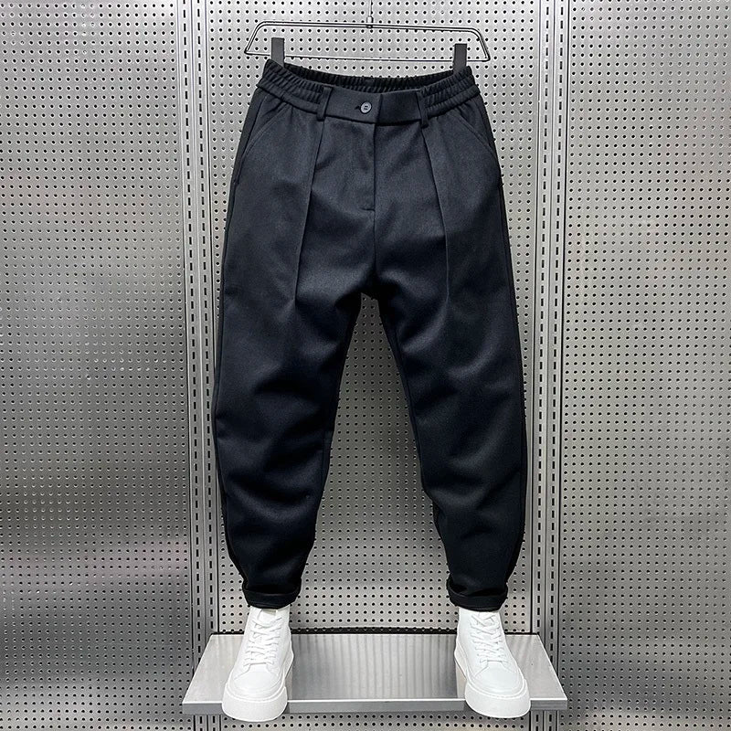 Eoghan | Tailored Mottled Trousers