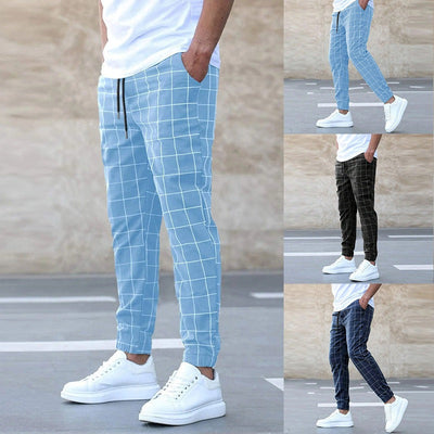Cormac | Relaxed Check Trousers