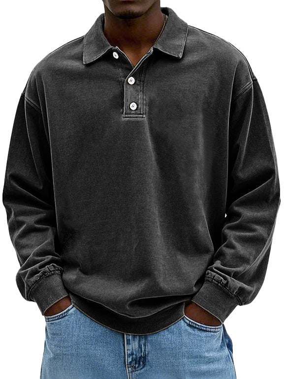 Cillian | Refined Long Sleeve Polo
