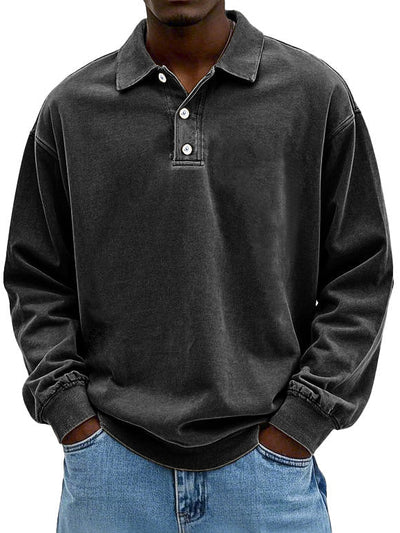 Cillian | Refined Long Sleeve Polo