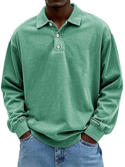 Cillian | Refined Long Sleeve Polo