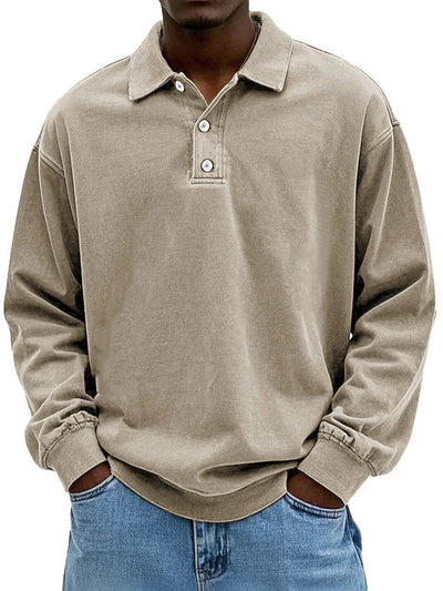 Cillian | Refined Long Sleeve Polo