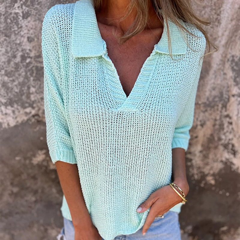 ERIN | V-Neck Casual Top