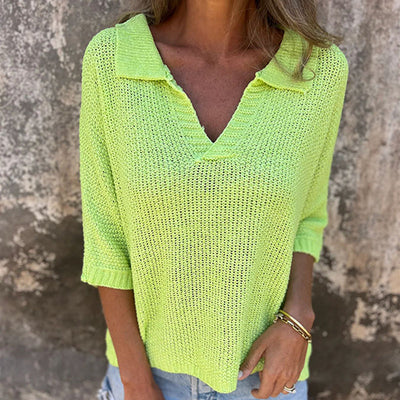ERIN | V-Neck Casual Top